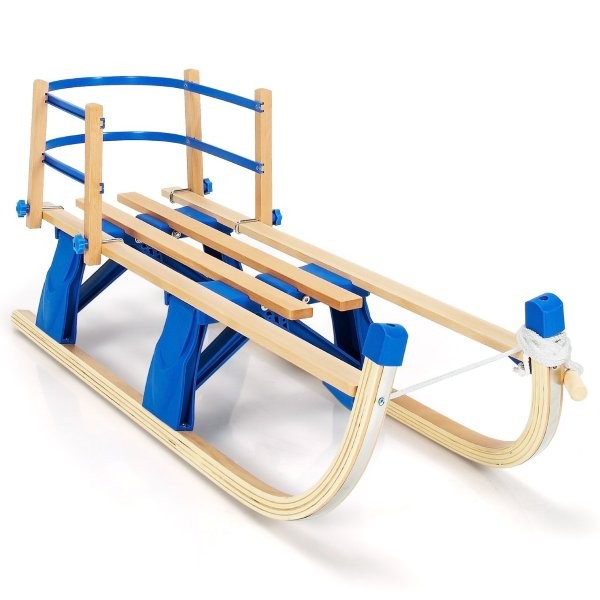 Sulankstomos rogės su atlošu, traukimo virve ir rankena